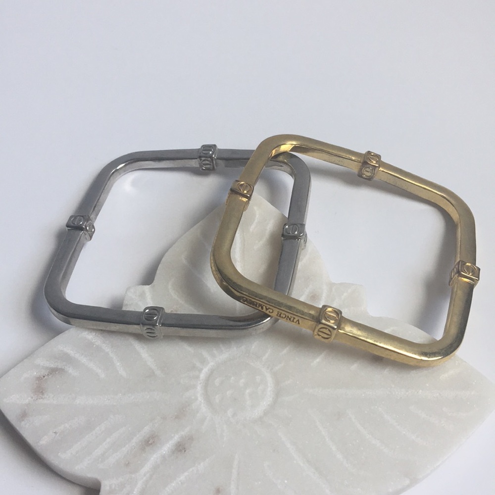 Vince Camino square bangles